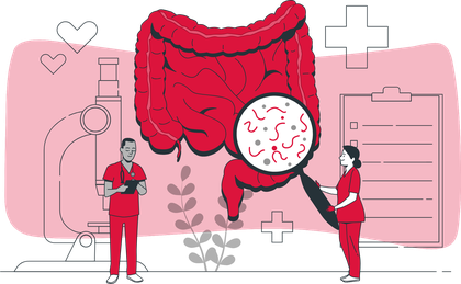 Health assessment illustration