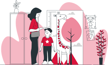 Health assessment illustration