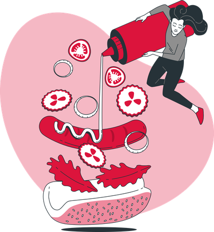 Health assessment illustration
