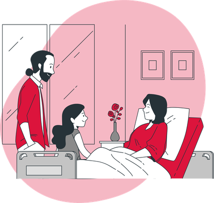 Health assessment illustration