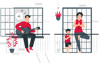 Health assessment illustration