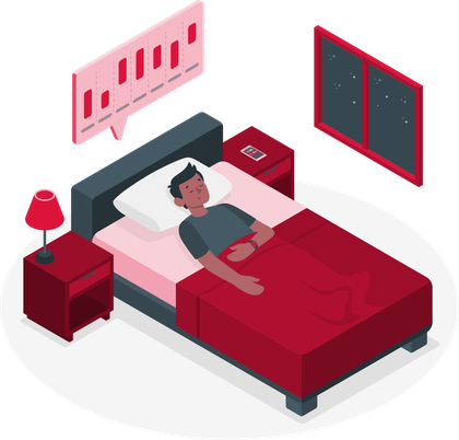 Health assessment illustration