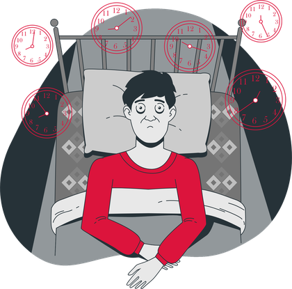 Health assessment illustration