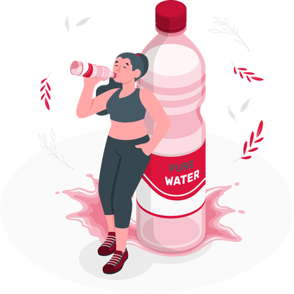 Health assessment illustration