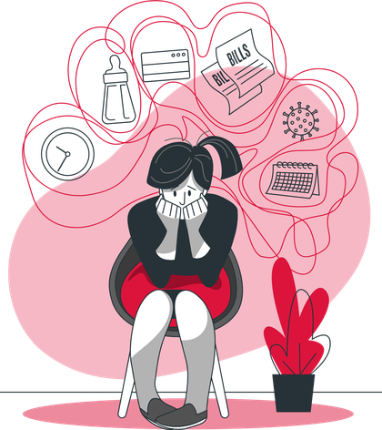 Health assessment illustration